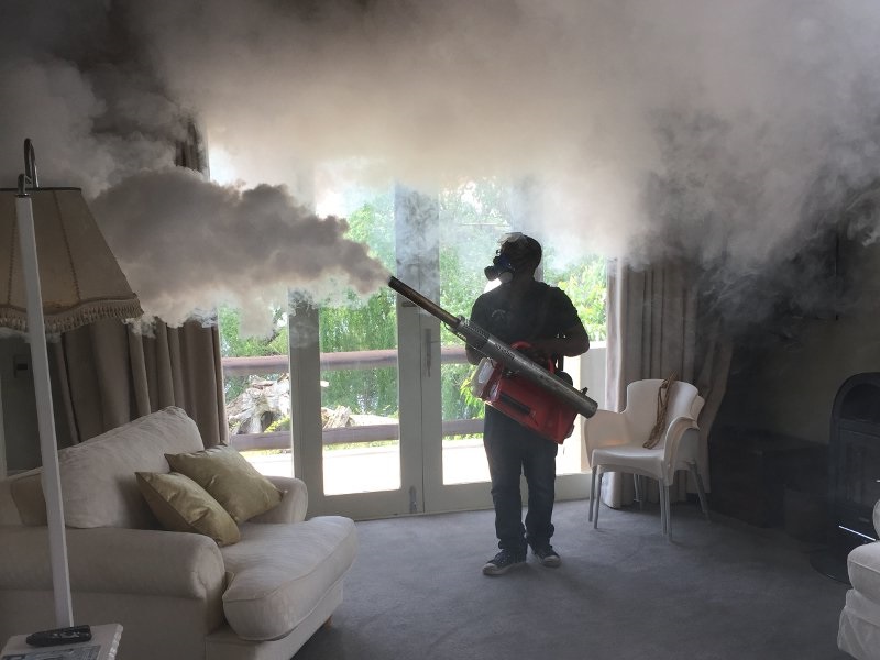 Обработка холодным туманом